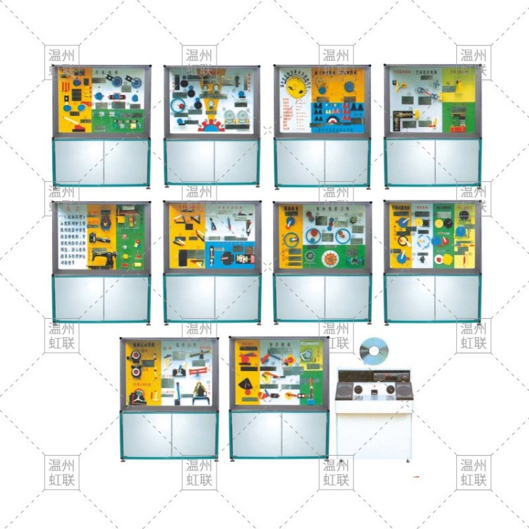 HL-M02型《机械基础》示教陈列柜