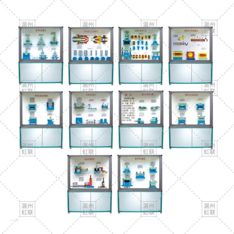 HL-M05型《模具》示教陈列柜
