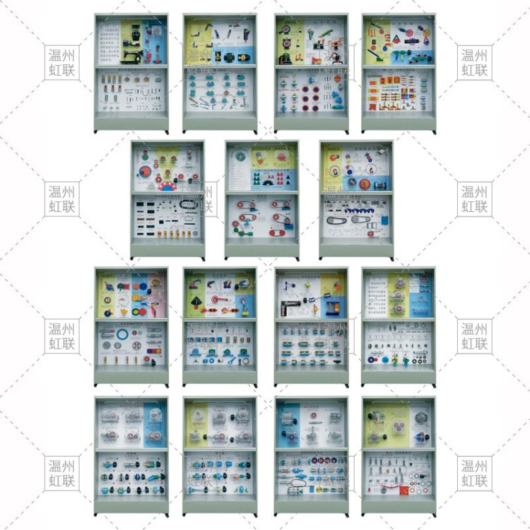 HL-T14机械综合示教陈列柜