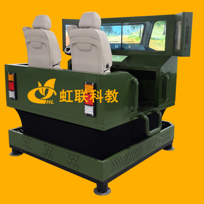 HL-C266动感六轴双座汽车驾驶模拟器