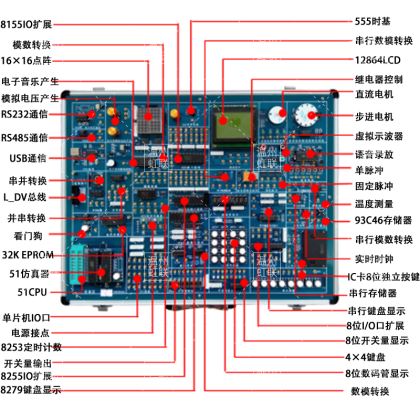 HL-DPJ02A单片机与组态综合实验系统